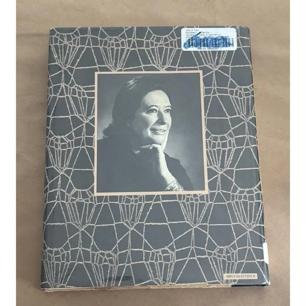 Harper & Row Handmade Lace & Patterns Hardcover 1975 First Edition Black/Grey